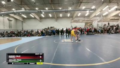 165 lbs Quarterfinal - Genaro Pino, Pueblo Central vs Andre Cruz, Coronado