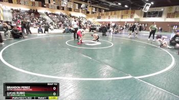 84 lbs Round 2 - Lucas Rubio, 951 Wrestling Club vs Brandon Perez, So Cal Hammers Wrestling