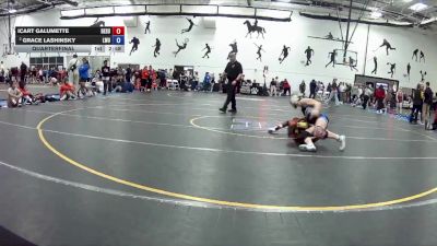 117 A Quarterfinal - Icart Galumette, Deleware State University vs Grace Lashinsky, Lindsey Wilson University