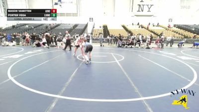 190 lbs Cons. Round 5 - Porter Vega, Spencerport Jr Rangers Wrestling Club vs Mason Vanetten, Alliance Saratoga Wrestling Club