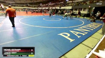 Rookie 6-8 165 Cons. Round 2 - Landon Abbot, Chesapeake vs Michael Kestranek, Hugo Owens Middle School