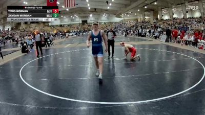 175 lbs Placement (4 Team) - Maximus Norman, Baylor School vs Myles Belva, McCallie School