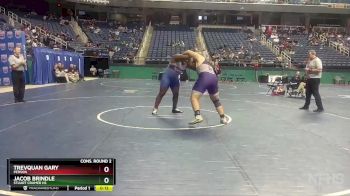 3A 285 lbs Cons. Round 2 - Trevquan Gary, Person vs Jacob Brindle, Stuart Cramer HS