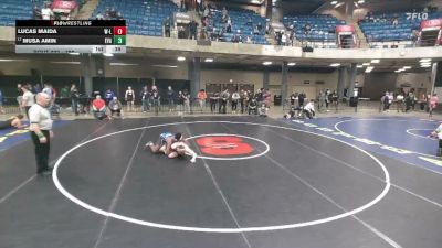 190 lbs Cons. Round 3 - Musa Amin, Evanston vs Lucas Maida, Glenbard East