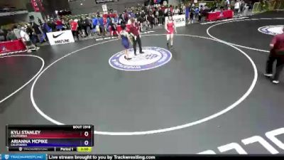 138 lbs Cons. Semi - Kyli Stanley, California vs Arianna McPike, California