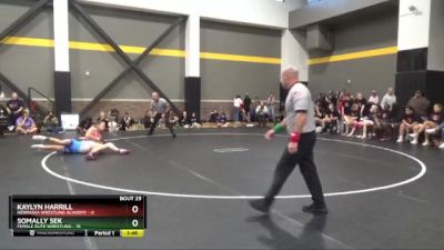 118 lbs Round 4 (16 Team) - Somally Sek, Female Elite Wrestling vs Kaylyn Harrill, Nebraska Wrestling Academy