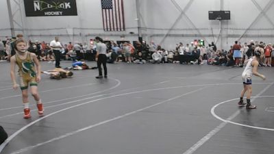 48 lbs Round 1 (4 Team) - Jonah Burkett, Team PA/USA vs Baron McCoy, West Essex