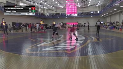 184 lbs Quarterfinal - Joel Martsinovsky, Stevens vs Isaac Cory, Penn College