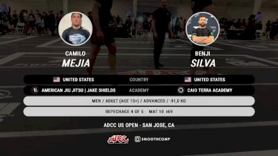 Benji Silva vs Camilo Mejia 2025 ADCC San Jose Open