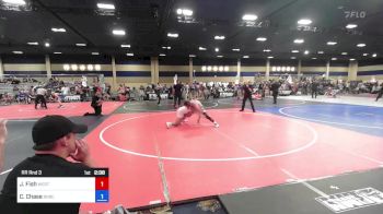 144 lbs Rr Rnd 3 - Josh Fish, Westlake WC vs Curtis Chase, Bobcat Wrestling