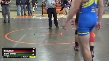 157 lbs Champ. Round 1 - Drew Barnes, Ontario vs Kaden King, Buckeye (Medina)