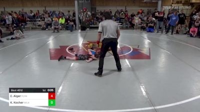 Round Of 16 - Connor Alger, Plymouth vs Kaleb Kocher, Wilkes-Barre