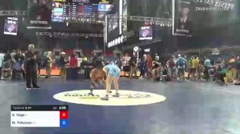 100 lbs Consi Of 8 #1 - Kealonie Vega, Florida vs Mora Peterson, New York