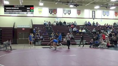 157 lbs Semifinal - Miken Wheeler, Anamosa vs Lincoln Oberfoell, Wahlert, Dubuque