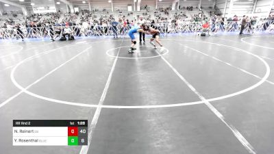 160 lbs Rr Rnd 2 - Yiannis Rosenthal, Blue Chews vs Nolan Reinert, Gettysburg