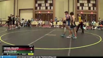 155 lbs Semis & 1st Wrestleback (8 Team) - Austin Collins, Olympia National Team vs Michael Williams, Elite Athletic Club WE