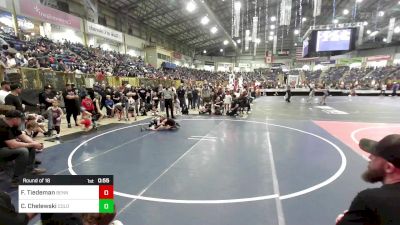 58 lbs Round Of 16 - Finn Tiedeman, Bennett WC vs Chase Chelewski, Colorado Outlaws