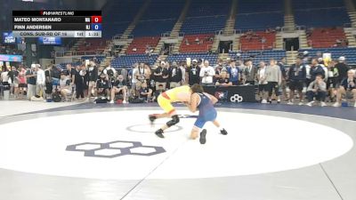 113 lbs Cons. Sub-rd Of 16 - Mateo Montanaro, Massachusetts vs Finn Andersen, New Jersey