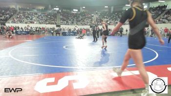 101 lbs Consi Of 8 #2 - Millie Rumsey, Pawhuska Huskies JH vs Lexi Wiltshire, Tecumseh