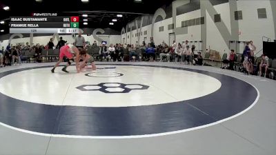 129 lbs Round 1 (6 Team) - Frankie Rella, Ruthless Wrestling Club vs Isaac Bustamante, Indiana Outlaws