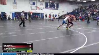 141 lbs Quarterfinal - Quinten Howe, Cornell College vs Zach Licht, Wisconsin-Platteville
