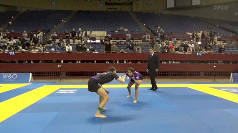 Leda Guadalupe Garcia vs Ariel Michele Overstreet 2024 Pan IBJJF Jiu-Jitsu No-Gi Championship