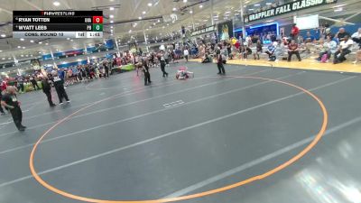 132 lbs Cons. Round 10 - Ryan Totten, Unattached vs Wyatt Lees, Unattached