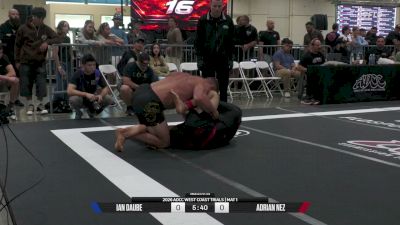 Adrian Nez vs Ian Daube 2026 ADCC West Coast Trials