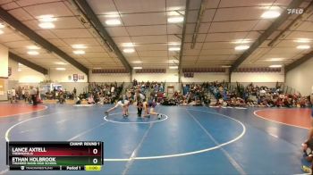 132 lbs Cons. Round 2 - Ethan Holbrook, Thunder Basin High School vs Lance Axtell, Thermopolis