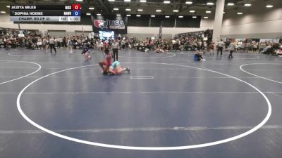 140 lbs Champ. Rd Of 32 - Sophia Hoeme, Manhattan Wrestling vs Ja'Ziya Miles, Missouri