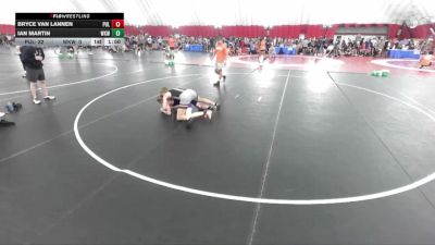 157 lbs Placement Matches (8 Team) - Bryce Van Lannen, Pulaski vs Ian Martin, Waunakee