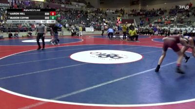 5A 106 lbs Cons. Round 1 - Mason Coyne, Sylvan Hills vs Aaron Hill, Benton