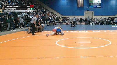 1 - 144 lbs Quarterfinal - Carson Campos, Giles High School vs Jayden Boyd, Mathews