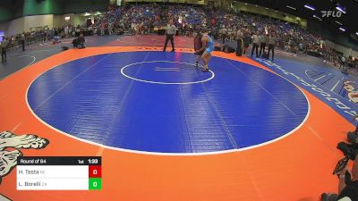 175 lbs Round Of 64 - Hunter Testa, NC vs Larry Borelli, CA