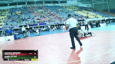 285 lbs Placement (4 Team) - Ruben Silvas, Millikin vs Jackson Brinker, Cornell College