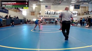 174 lbs Quarterfinals (8 Team) - Trey Bennett, Northeast Oklahoma vs Conan Northwind, North Idaho College