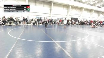 126 lbs Cons. Round 7 - Adrian Martinez, Timpview vs Bentley Patrick, Gunnison