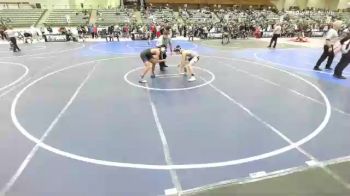 130 lbs Quarterfinal - Jovah Olivas, TW Wrestling vs Zane Frailey, Orland Jr Trojan