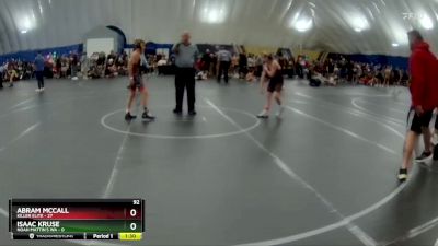 92 lbs Round 2 (8 Team) - Quinn Smith, Killer Elite vs Sawyer Lauber, Noah Mattin`s WA