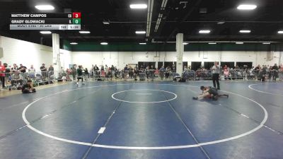 80 lbs Round Of 32 - Matthew Campos, CA vs Grady Glowacki, IL