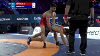 72 kg 1/4 Final - Mohammad Mokhtari, Iran vs Ulvu Ganizade, Azerbaijan