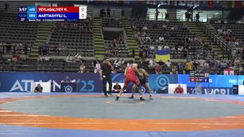 80 kg 1/4 Final - Nijat Yeylagaliyev, Azerbaijan vs Luka Martiashvili, Georgia