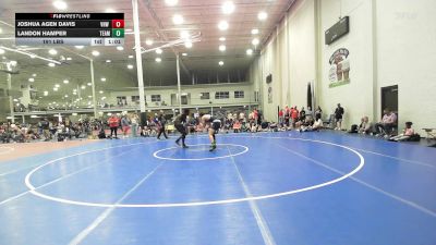 191 lbs Rr Rnd 1 - Joshua Agen Davis, VHW Red - HSC vs Landon Hamper, Team Diamond Fish - HSC