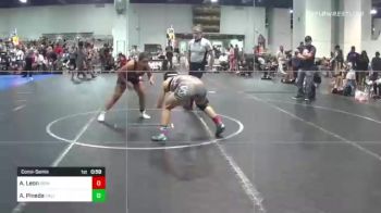 145 lbs Consolation - Analysia Leon, Iron Addicts vs Aalijah Pineda, California Rebels