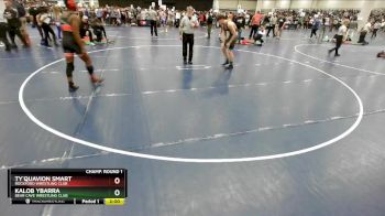 165 lbs Champ. Round 1 - Kalob Ybarra, Bear Cave Wrestling Club vs Ty`Quavion Smart, Rockford Wrestling Club