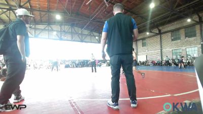 80 lbs Quarterfinal - Jackson Graham, Raw Wrestling Club vs Reilas Sanchez, Locust Grove Youth Wrestling