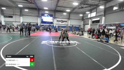 191 lbs Final - Chloe Gatrost, Stingrays vs Braya Andrews, Takedown Industries