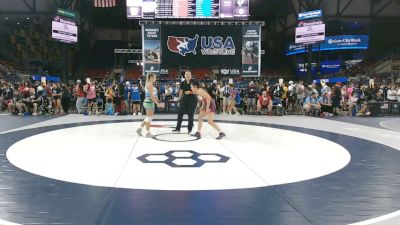 130 lbs Champ. Rd Of 32 - Alexis Lauta, Pennsylvania vs Madilyn Peach, Wisconsin