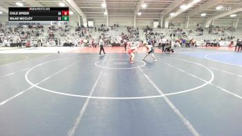 126 lbs Round Of 16 - Cole Speer, OH vs Silas McCloy, KS