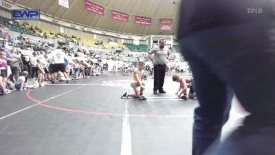 70 lbs Quarterfinal - Chris Murphy, Gentry Youth Organization Wrestling vs Tristan Pero, Spartan Wrestling Academy